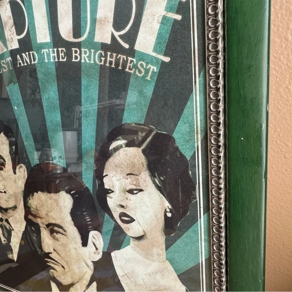 Green framed Bioshock 2 Rapture poster
